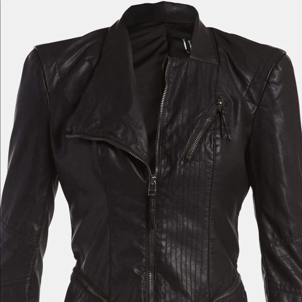 Vegan Leather Jacket